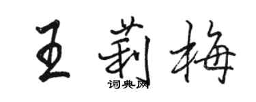 骆恒光王莉梅行书个性签名怎么写