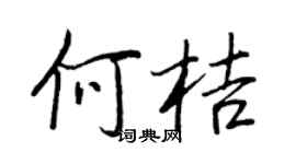 王正良何桔行书个性签名怎么写