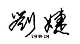 朱锡荣刘婕草书个性签名怎么写