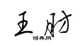 梁锦英王肪草书个性签名怎么写