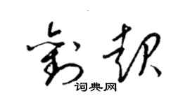 梁锦英刘起草书个性签名怎么写