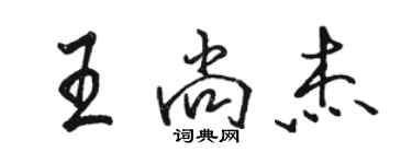 骆恒光王尚杰行书个性签名怎么写