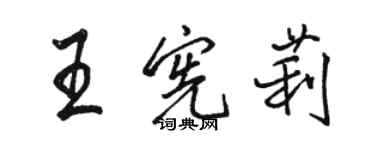 骆恒光王宪莉行书个性签名怎么写