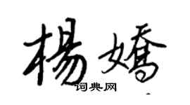 王正良杨娇行书个性签名怎么写
