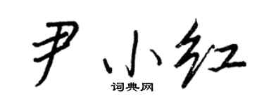 王正良尹小红行书个性签名怎么写