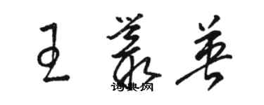 骆恒光王丛英草书个性签名怎么写