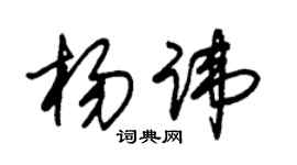 朱锡荣杨讳草书个性签名怎么写
