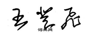朱锡荣王登飞草书个性签名怎么写