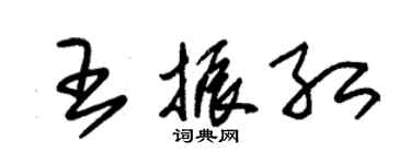 朱锡荣王振红草书个性签名怎么写