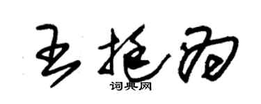 朱锡荣王挺为草书个性签名怎么写
