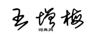 朱锡荣王增梅草书个性签名怎么写