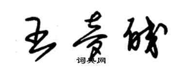 朱锡荣王梦皎草书个性签名怎么写