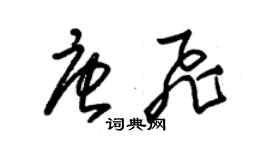 朱锡荣唐飞草书个性签名怎么写