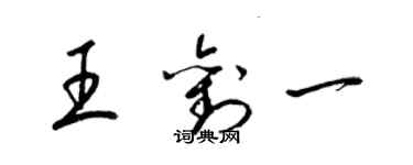 梁锦英王刘一草书个性签名怎么写