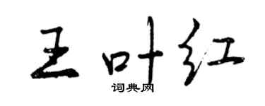 曾庆福王叶红行书个性签名怎么写