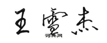 骆恒光王雪杰行书个性签名怎么写