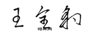 骆恒光王全豹草书个性签名怎么写
