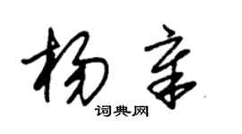 朱锡荣杨章草书个性签名怎么写