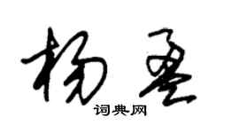 朱锡荣杨盈草书个性签名怎么写