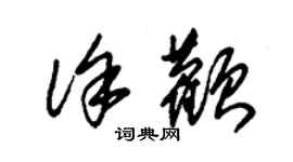朱锡荣徐颧草书个性签名怎么写