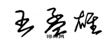 朱锡荣王孟雄草书个性签名怎么写