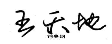 朱锡荣王夭地草书个性签名怎么写