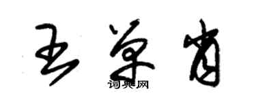 朱锡荣王单肖草书个性签名怎么写