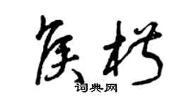 曾庆福侯椒草书个性签名怎么写