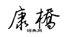 王正良康桥行书个性签名怎么写