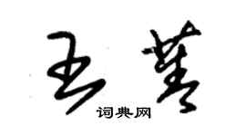 朱锡荣王菁草书个性签名怎么写