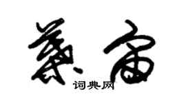 朱锡荣叶宙草书个性签名怎么写