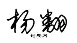 朱锡荣杨翻草书个性签名怎么写