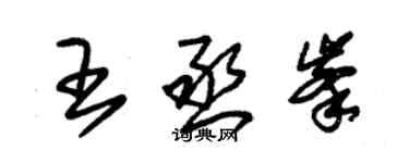 朱锡荣王丞峰草书个性签名怎么写