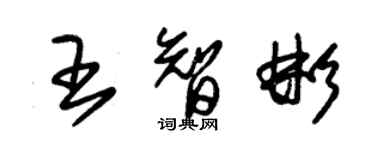 朱锡荣王智彬草书个性签名怎么写
