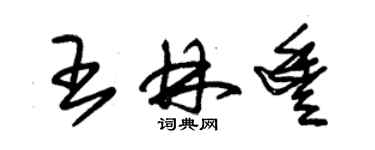 朱锡荣王林丰草书个性签名怎么写