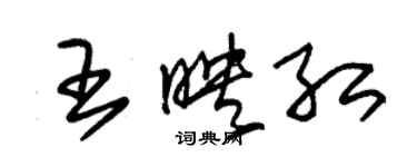 朱锡荣王映红草书个性签名怎么写