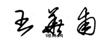 朱锡荣王华甫草书个性签名怎么写