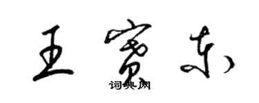 梁锦英王赛东草书个性签名怎么写