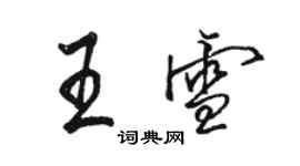 骆恒光王雪行书个性签名怎么写