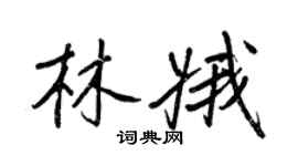 王正良林娥行书个性签名怎么写