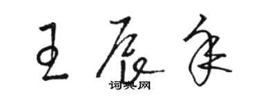 骆恒光王辰年草书个性签名怎么写