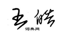朱锡荣王皓草书个性签名怎么写