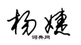 朱锡荣杨婕草书个性签名怎么写