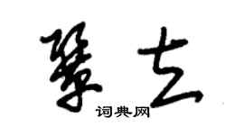 朱锡荣巩立草书个性签名怎么写