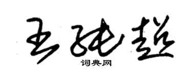 朱锡荣王纯超草书个性签名怎么写