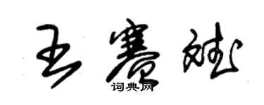 朱锡荣王赛斌草书个性签名怎么写