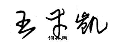 朱锡荣王幸凯草书个性签名怎么写