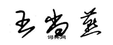 朱锡荣王尚燕草书个性签名怎么写