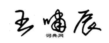 朱锡荣王啸辰草书个性签名怎么写