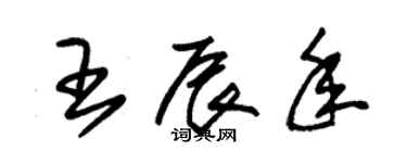 朱锡荣王辰年草书个性签名怎么写